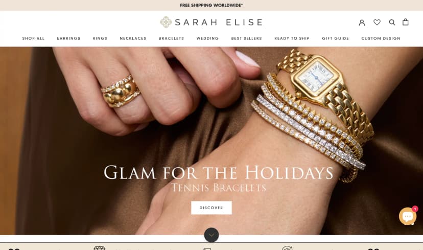 Cover image for Sarah Elise Jewelry