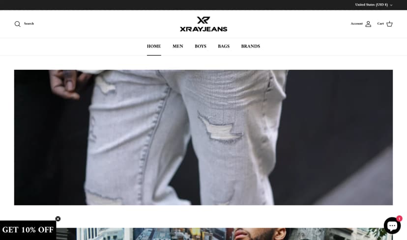 Cover image for Xray Jeans